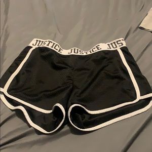 justice athletic shorts